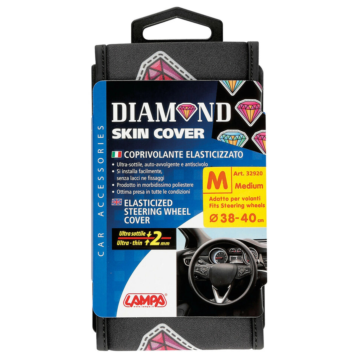 Potah na volant se vzorem