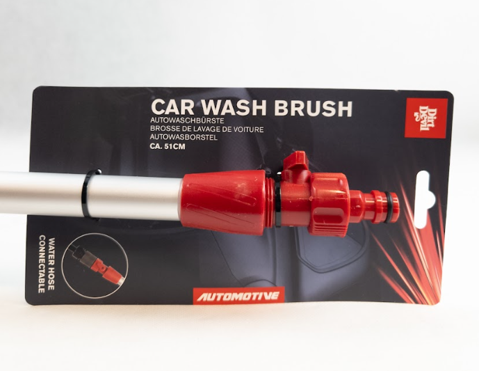 Kartáč na mytí auta s teleskopickou rukojetí