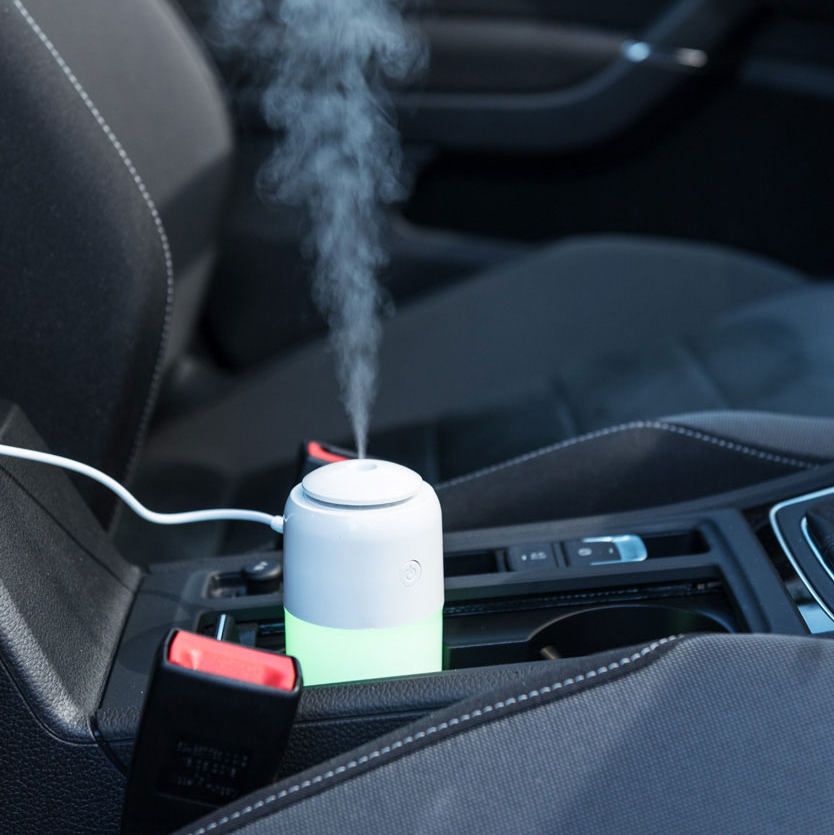 Zvlhčovač vzduchu s LED osvětlením