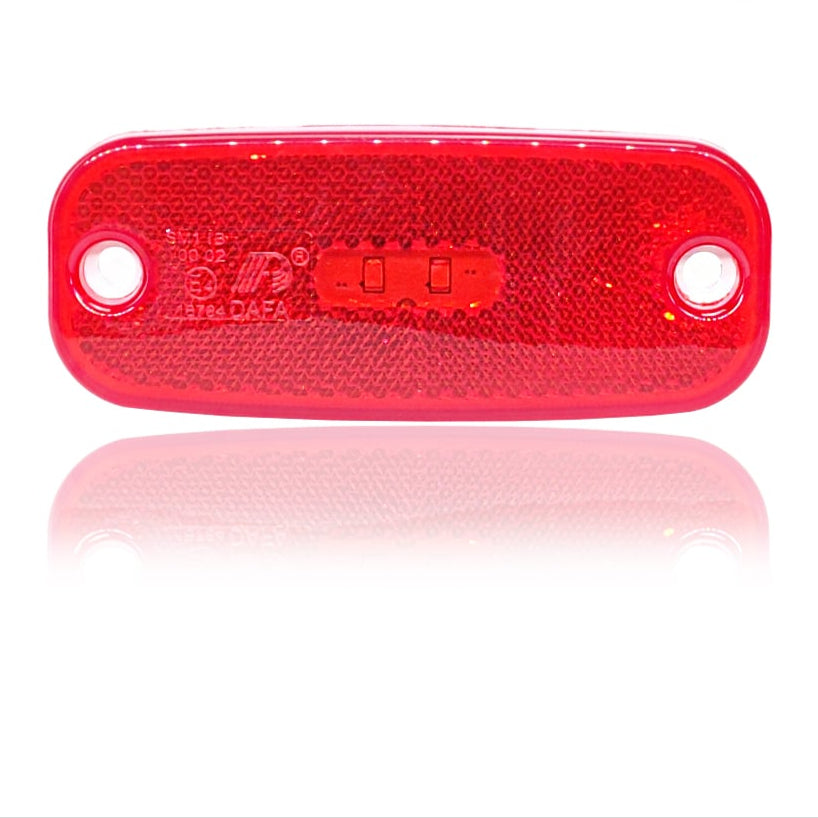 Poziční světlo zaoblená LED lampa 2 LED 12/24 V