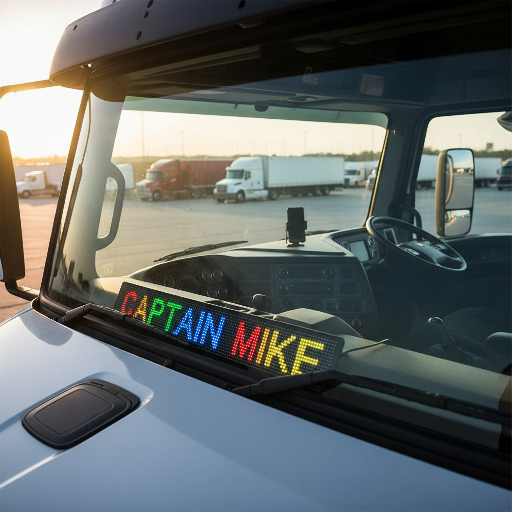 Led panel (Devil Eyes) programovatelný s Bluetooth ovládáním