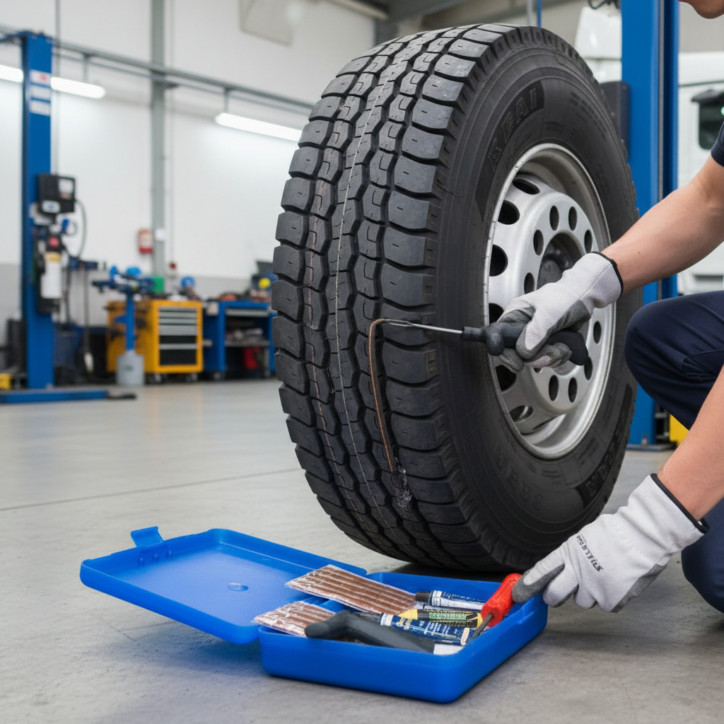 Set na opravu defektu pre nákladné vozidlá