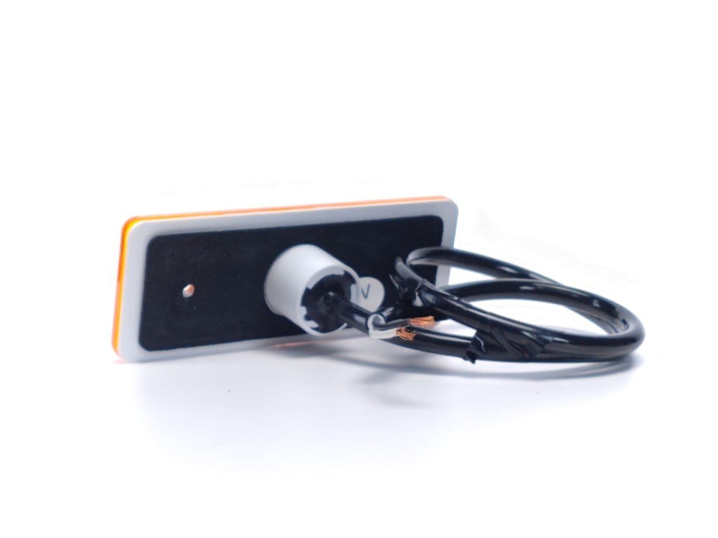 Světlo polohy vestavěné s žlutým prizmatickým 4LED