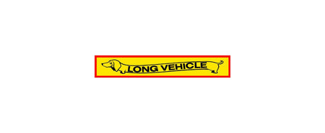 Nálepka Long Vehicle taksík