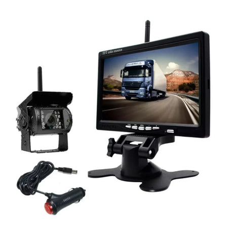 Bezdrátová záložní kamera s monitorem
