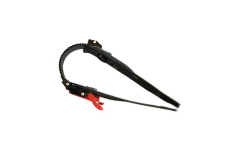 Držák hasicího přístroje s vnitřním ratchety
