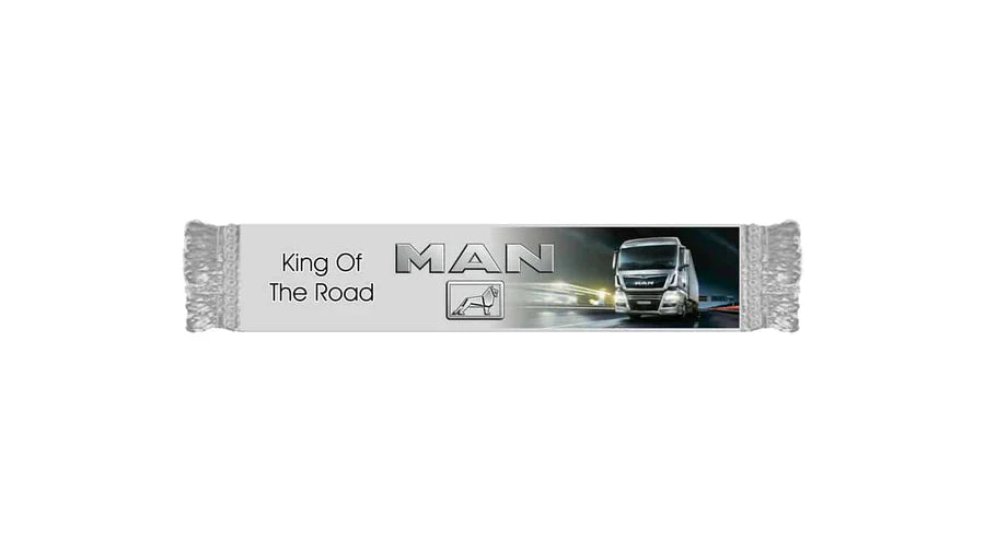 Vlajka na auto vodorovná - MAN