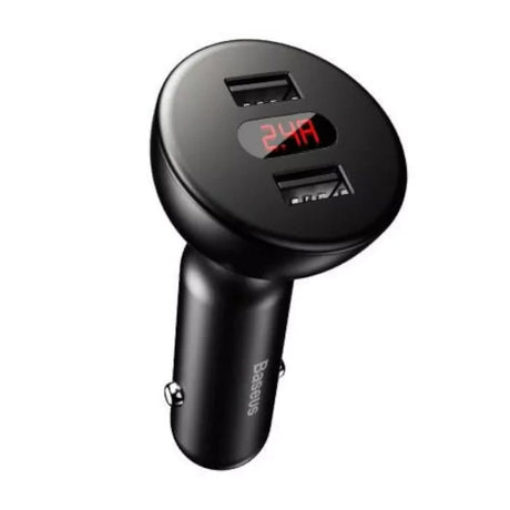 Zapalovač s nabíječkou, 360° otočný, 4,8 A, 2x USB 2.0