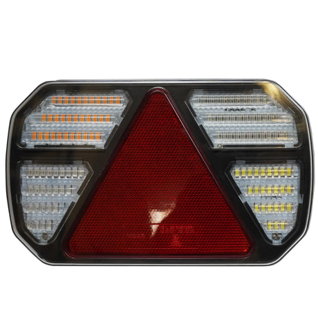 Světlo LED se 6 funkcemi ve tvaru trojúhelníku s prizmou 12V-24V