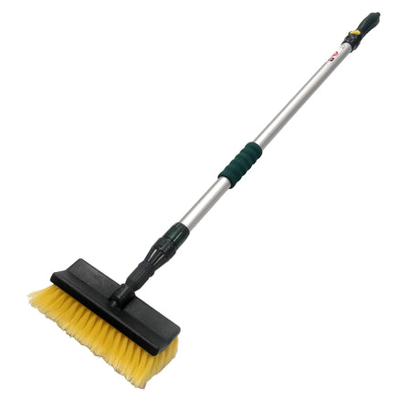 Teleskopická kartáčová rúčka s vodovodním kohoutem (s hlavou) 180 cm