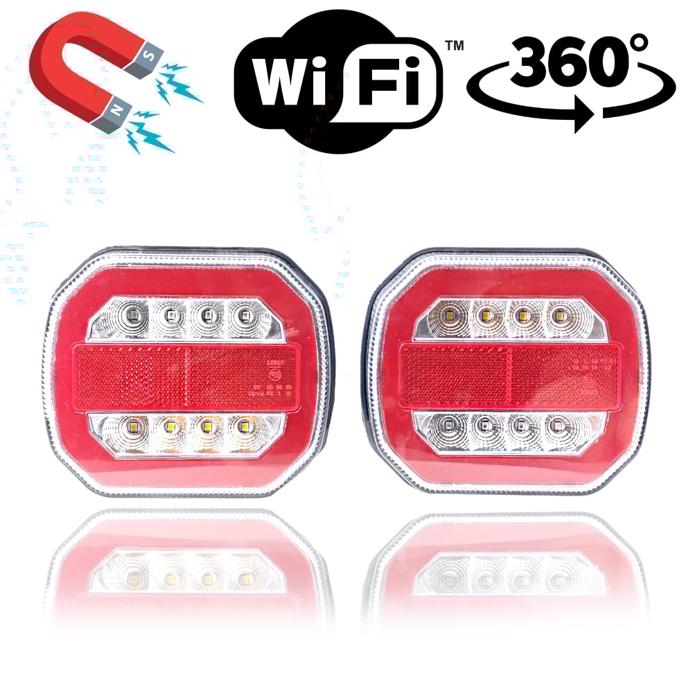 Světlo LED bezdrátové s magnetickým prismatem 12V