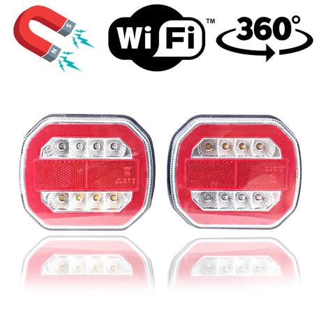 Světlo LED bezdrátové s magnetickým prismatem 12V
