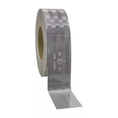 Odrazové pásmo alu 5 cm široké označené symbolem E