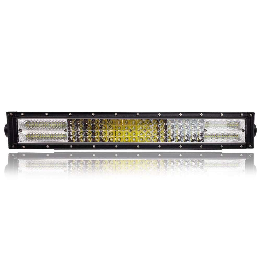 Pracovní lampa LED se čtyřmi řadami kombinovaného světla 432W 12/24V