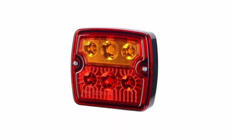Traktor/nákladní auto zadní světlo - brzdové, pozicovací a blinkr - LED