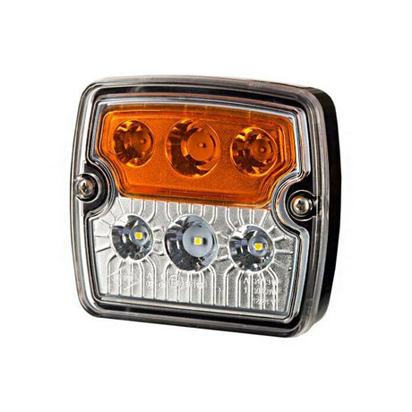 Světlo traktoru přední směrovací a ukazovací LED malé 12/24V