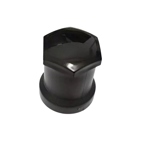 Černý plastový kryt šroubů, dlouhý kulatý 32 mm