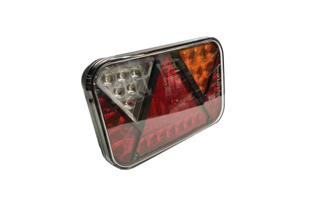 Světlo LED se 5 funkcemi ve tvaru trojúhelníkového hranolu 12V