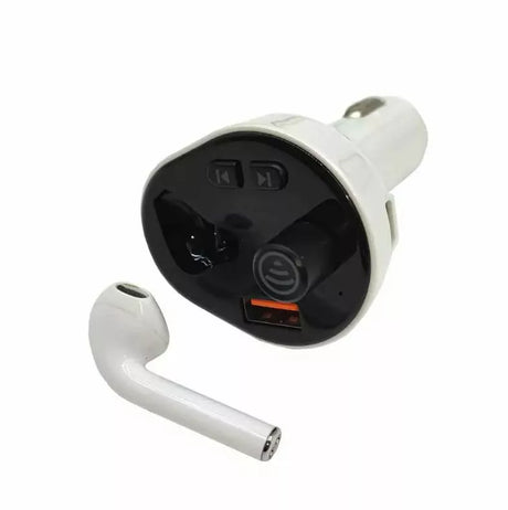Zapalovač a Bluetooth FM vysílač s fülhallgatóm