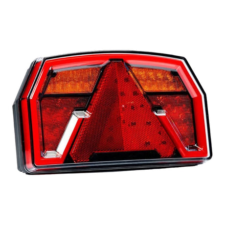LED světlo se 3 funkcemi, trojúhelníková prizma s kabelem, levé Canbus, 12V