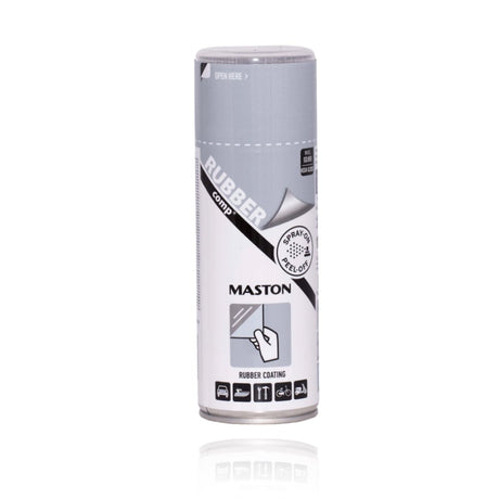 Vytrhávací gumový sprej vysoký lesk stříbrný 400ml. RUBBER