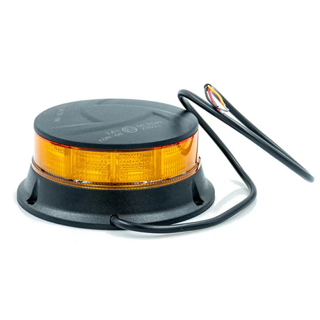 Žlutá blikající lampa BLACK EDITION