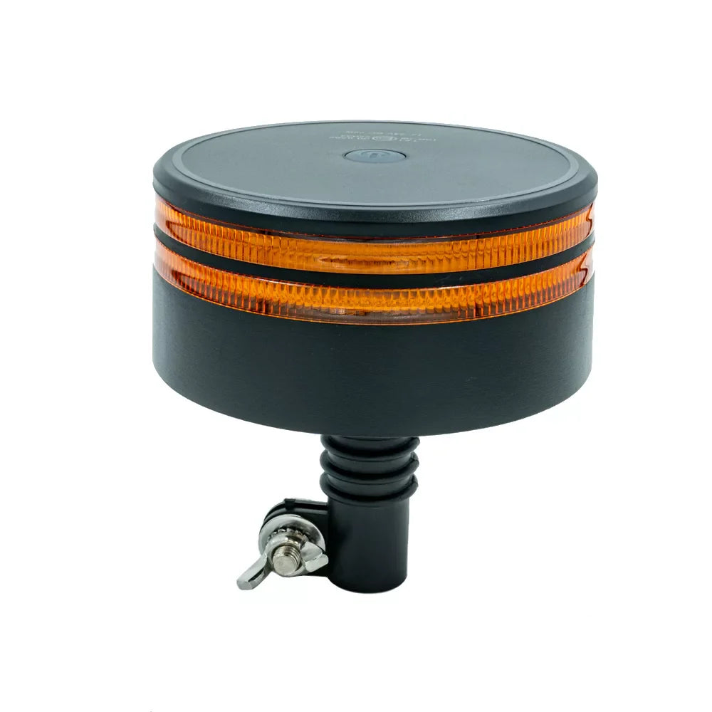 Blikající lampa žlutá s dvojitými pruhy