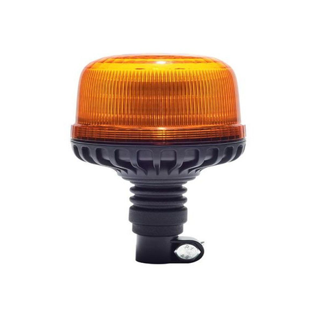 Žlutá LED blikací lampa 12V/24V 16 LED