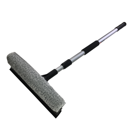 Teleskopický stěrač na okna s ohybnou hlavou 25 cm