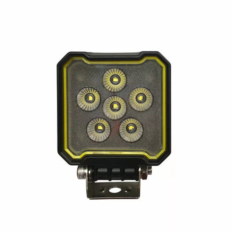 Pracovní lampa LED čtvercová s rozptylovým světlem 12/24V