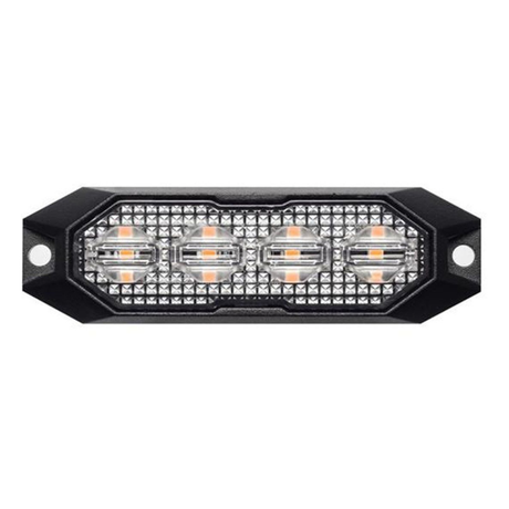 Blikající světlo žluté doplněk mini 4LED 15 funkcí