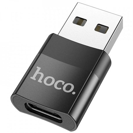 USB 2.0 - USB TYPE-C adaptér černý
