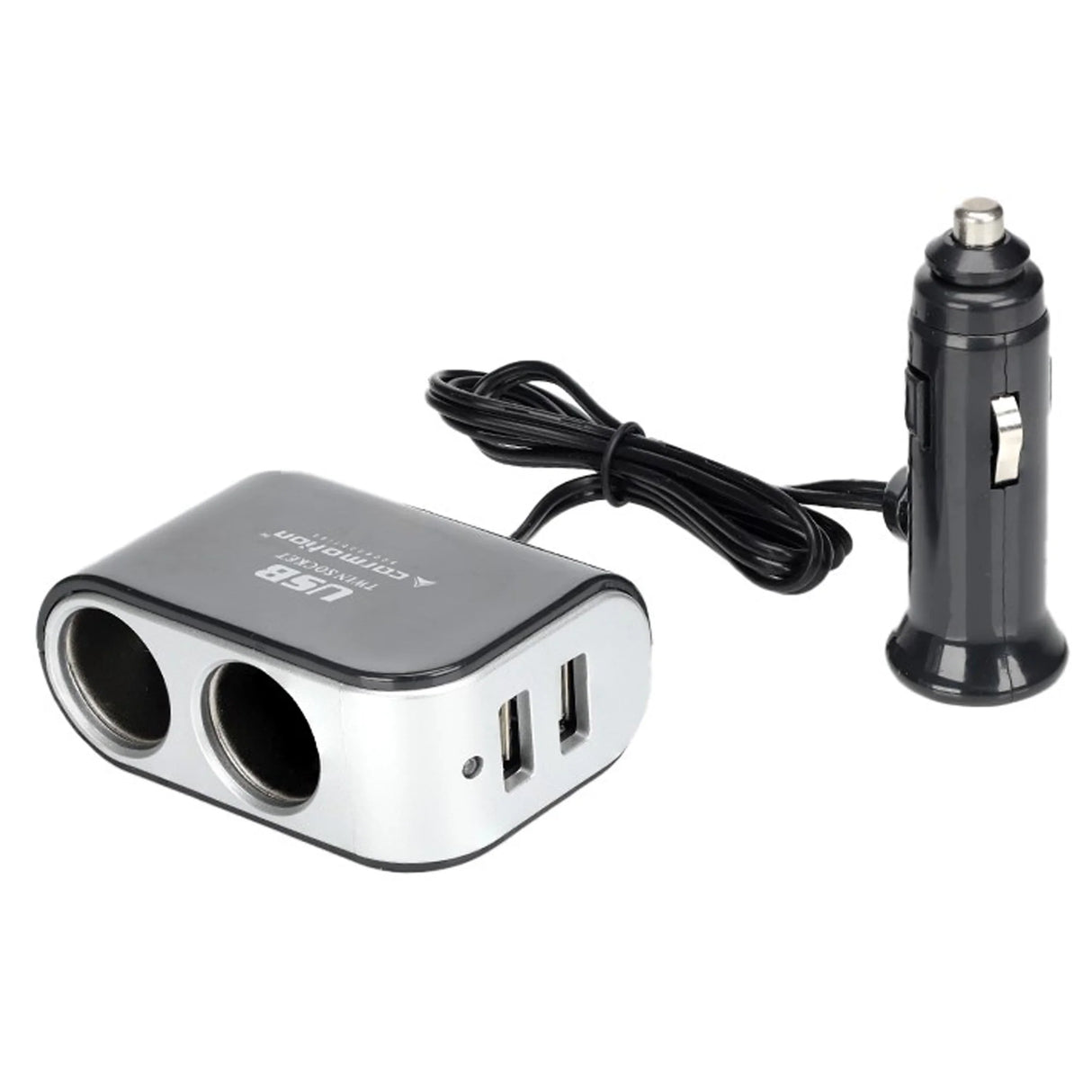 Dvojitý rozdělovač zapalovače se 2 USB výstupy 3,1A