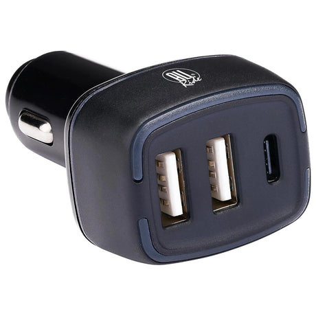 Nabíječka do zapalovače s 2 USB a 1 Type-C rychlonabíjením