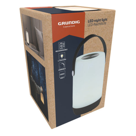 LED noční světlo Grundig 10,5x10,5x18,8 cm 270 g