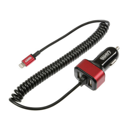 Univerzální rychlonabíječ do zapalovače se 2 USB porty | 5800mA | 12/24V pro iPhone a Micro USB
