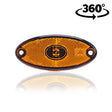Pozice lampy LED ovální FlatpointII