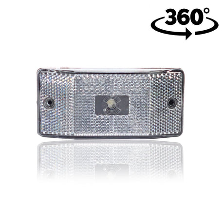 Lampová poloha trapezová prizmatická LED