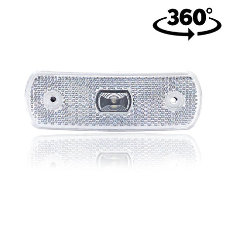 Světlo LED polohového světla kulaté bílé