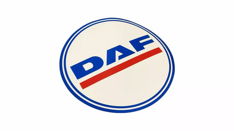 Nálepka kruhová retro pro DAF 22 cm