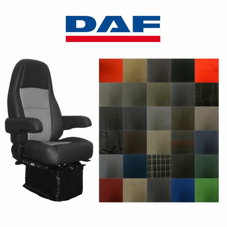 Autosedačkový potah na kamiony DAF
