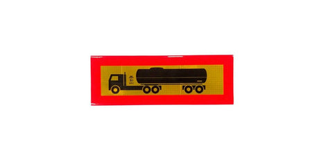 Fényvisszaverő matice s rámovým označením vozidla