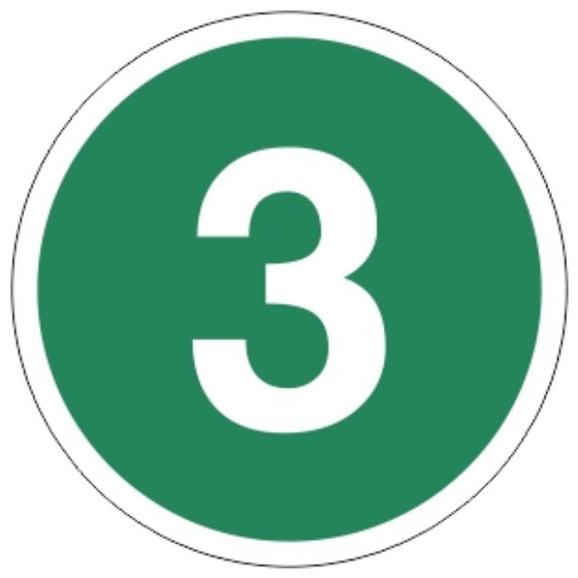 Tabulka 3 kovová (Euro 3)