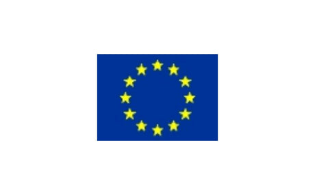 Štítek s matricí vlajky EU