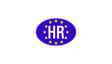Samolepka HR Chorvatsko EU