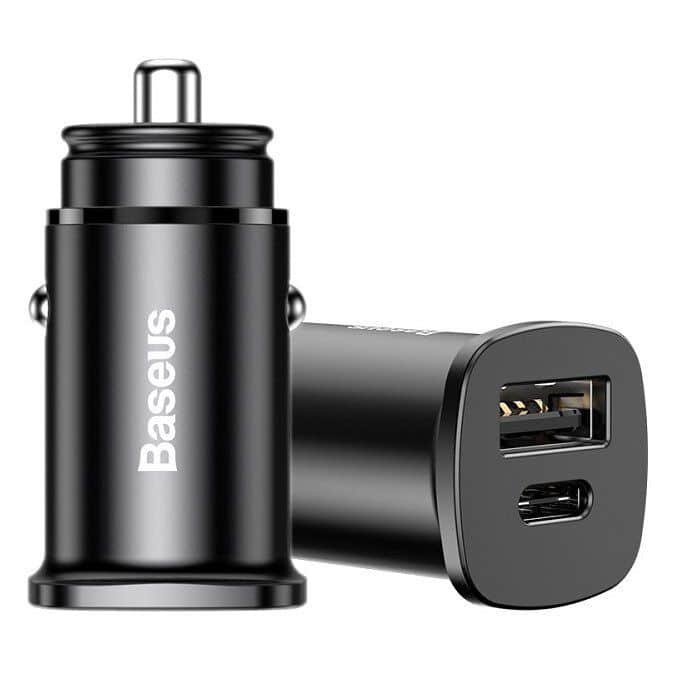 Autonabíječka do zapalovače s USB A + C 30W PPS (PD 3.0 QC4.0 SCP AFC)