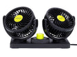 Autní ventilátor dvojitý 8W