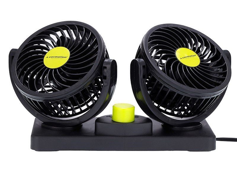 Autní ventilátor dvojitý 8W