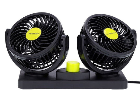 Autní ventilátor dvojitý 8W