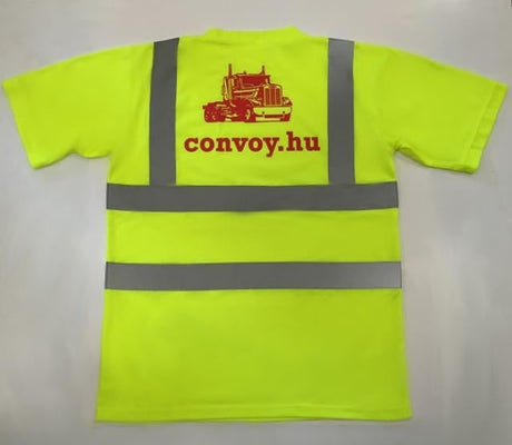 Dobře viditelné tričko convoy.hu